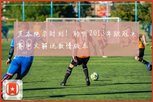 罗本绝杀时刻!聆听2013年欧冠决赛中文解说激情版本